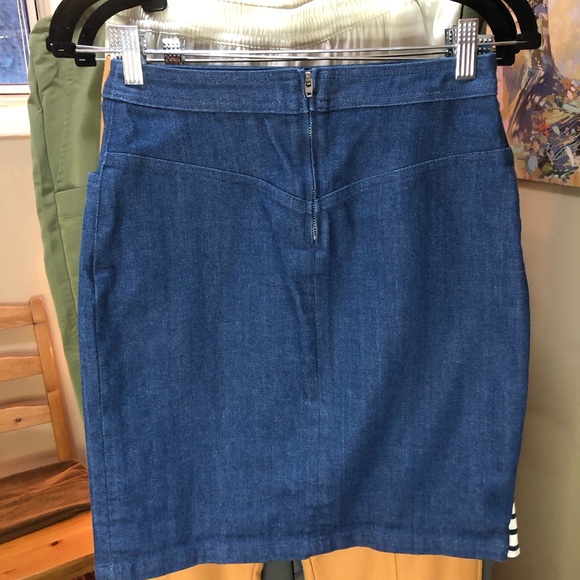 A.P.C. Denim Skirt EU Sz 36/ US Sz 4 - Picture 4 of 8